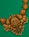PEARL LAKSHMI NAKASH NECKLACE