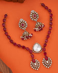 CRIMSON ROYALE NECKLACE SET