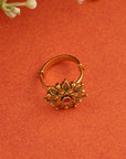 TEMPLE LOTUS RING