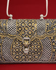 ROYAL ANTIQUE SILVER CLUTCH