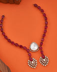 CRIMSON ROYALE NECKLACE SET