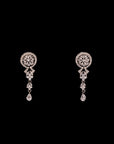 TRENDY ZIRCONIA NECKLACE WITH EARRINGS