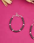 BLACK ONYX BEADS KIDS BRACELET