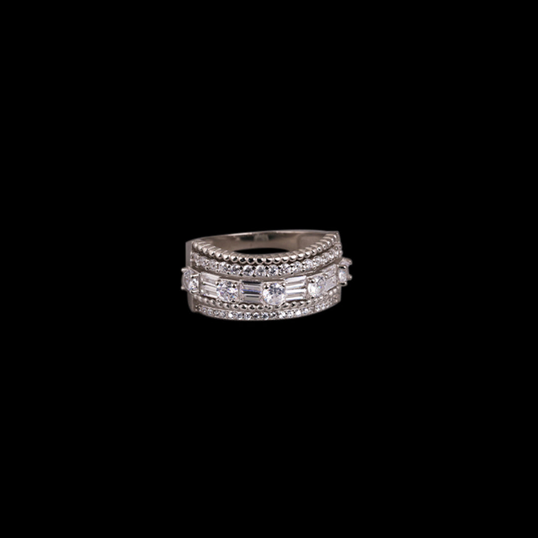 SILVER STYLISH WOMENS RING
