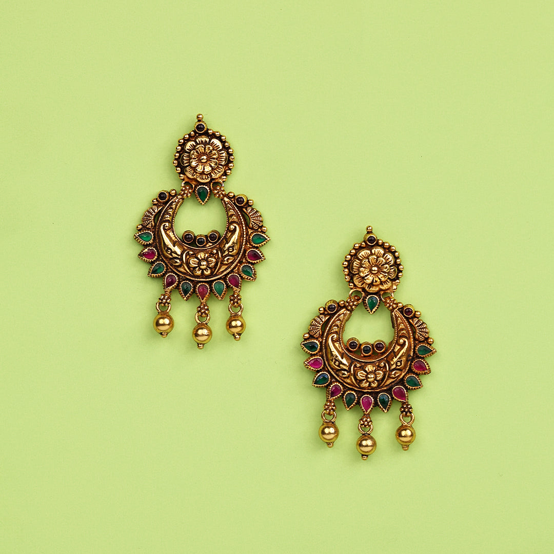 RAJKUMARI ANTIQUE CHANDBALI