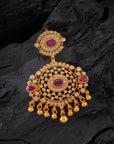 RED STONE GLORY TEMPLE PENDANT