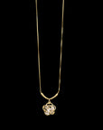 FLORAL PENDANT NECKLACE