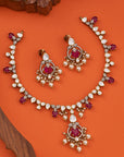 RED ROYALE ENSEMBLE NECKLACE SET