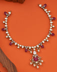 RED ROYALE ENSEMBLE NECKLACE SET