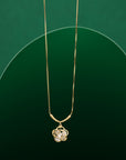FLORAL PENDANT NECKLACE