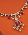 RED ROYALE ENSEMBLE NECKLACE SET