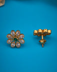 ROYAL PETAL KUNDAN STUDS