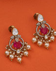 RED ROYALE ENSEMBLE NECKLACE SET