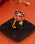 KUNDAN HEART RING