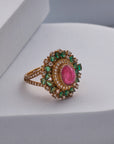 ANTIQUE POLKI RING