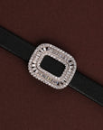 MIDNIGHT HALO SILVER WRIST BAND