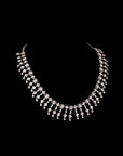 RHODIUM TOUCH ZIRCON NECKLACE