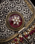 DEVIKA SILVER CLUTCH