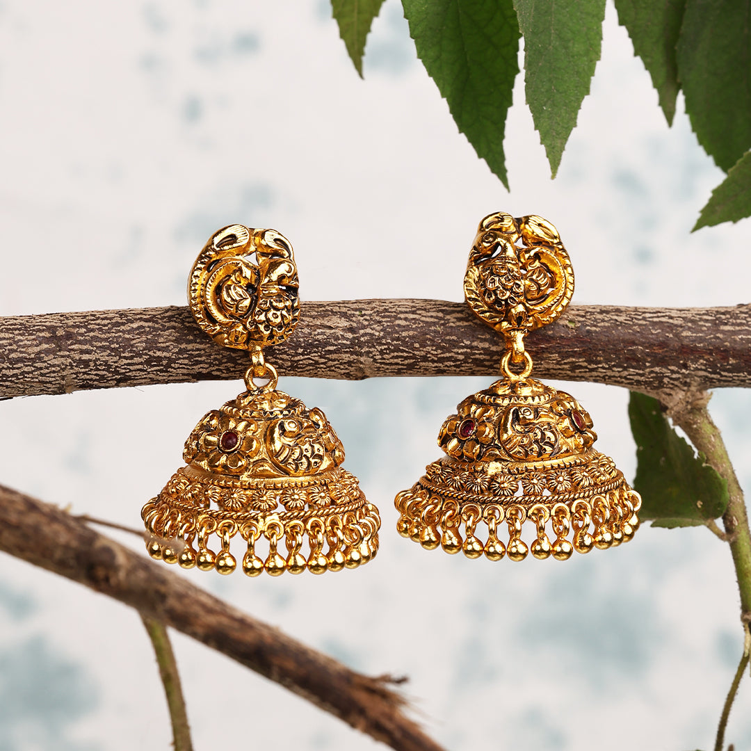 KANCHANA MAYIL JHUMKAS