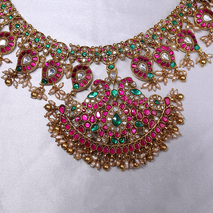 TRADITIONAL KUNDAN MANGO MALA