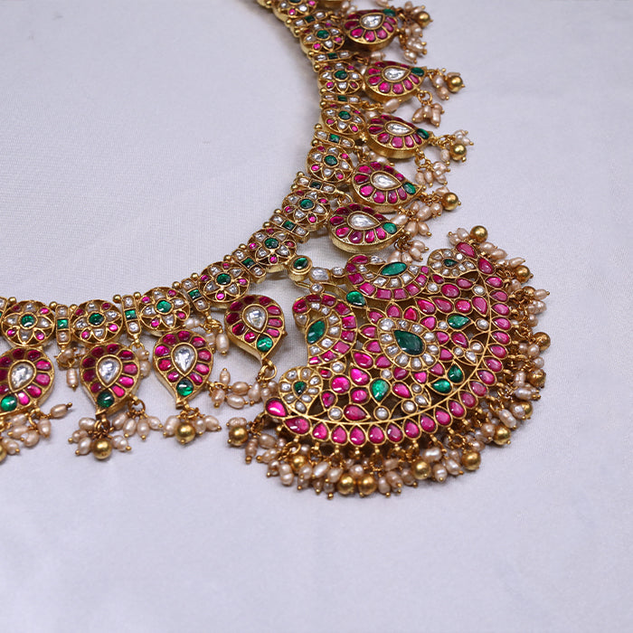 TRADITIONAL KUNDAN MANGO MALA