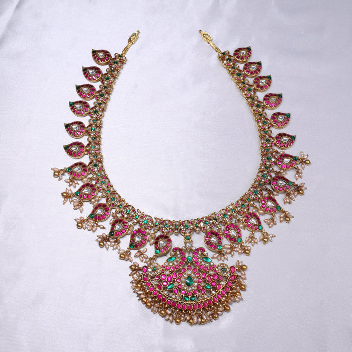 TRADITIONAL KUNDAN MANGO MALA