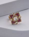 KUNDAN POLKI RING