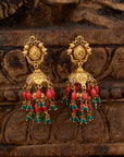 CORAL JHUMKAS