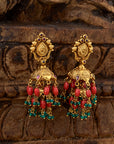 CORAL JHUMKAS