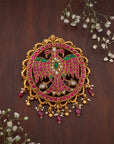 KUNDAN GANDABERUNDA PENDANT