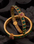GREEN MAJESTY BANGLES
