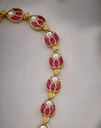 SOUTH INDIAN RUBY PENDANT NECKLACE