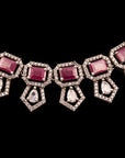 TRENDY TRIANGLE WORK NECKLACE