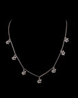 SPRING OF HEART EARRING WITH NECKCHAIN