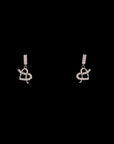 SPRING OF HEART EARRING WITH NECKCHAIN