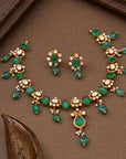 EMERALD MAJESTY NECKLACE SET
