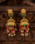 ANTIQUE PEARL JHUMKA