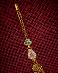 PEARL DROP LAKSHMI MAANG TIKKA