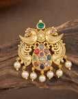 PEACOCK CREST PENDANT