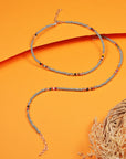 MULTICOLOR BEADS ANKLETS