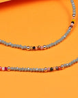 MULTICOLOR BEADS ANKLETS