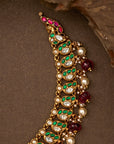 ROYAL GREEN KUNDAN NECKLACE