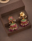 RUBY LUXE KUNDAN JHUMKA