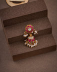 PINK POP KUNDAN JHUMKA