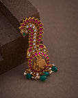 RAJWADA PEACOCK BROOCH