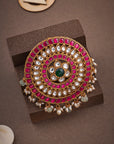 ROUND KUNDAN PENDANT
