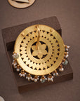 ROUND KUNDAN PENDANT