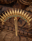 TRADITIONAL SOUTH INDIAN HAIR BROOCH