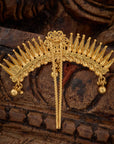 REGAL FLORAL HAIR BROOCH