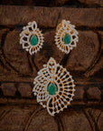 EMERALD DROP PENDANT SET